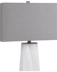 Uttermost Sycamore White Table Lamp