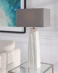 Uttermost Sycamore White Table Lamp