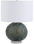 Uttermost Agate Slice Charcoal Table Lamp