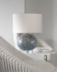 Uttermost Agate Slice Charcoal Table Lamp