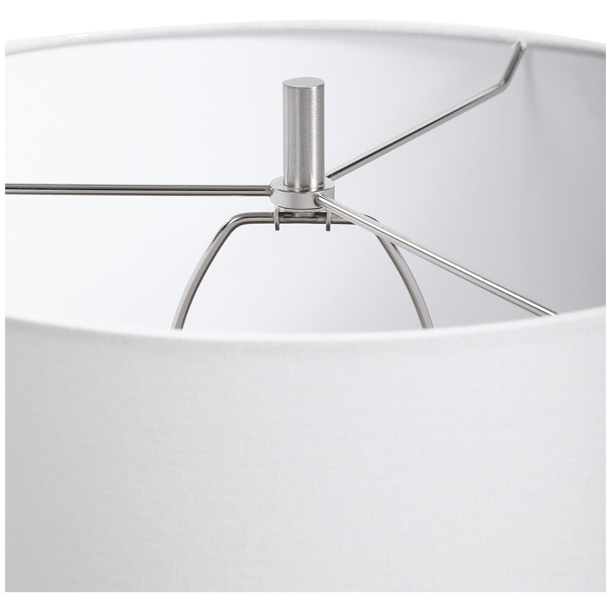 Uttermost Waves Blue and White Table Lamp