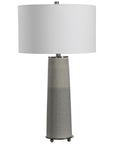 Uttermost Abdel Gray Glaze Table Lamp