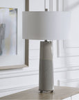 Uttermost Abdel Gray Glaze Table Lamp
