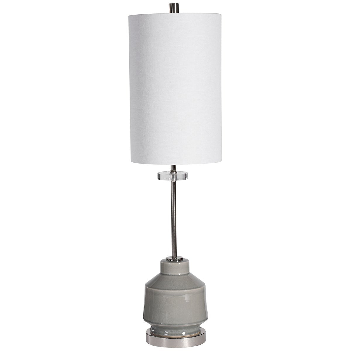 Uttermost Porter Warm Gray Buffet Lamp
