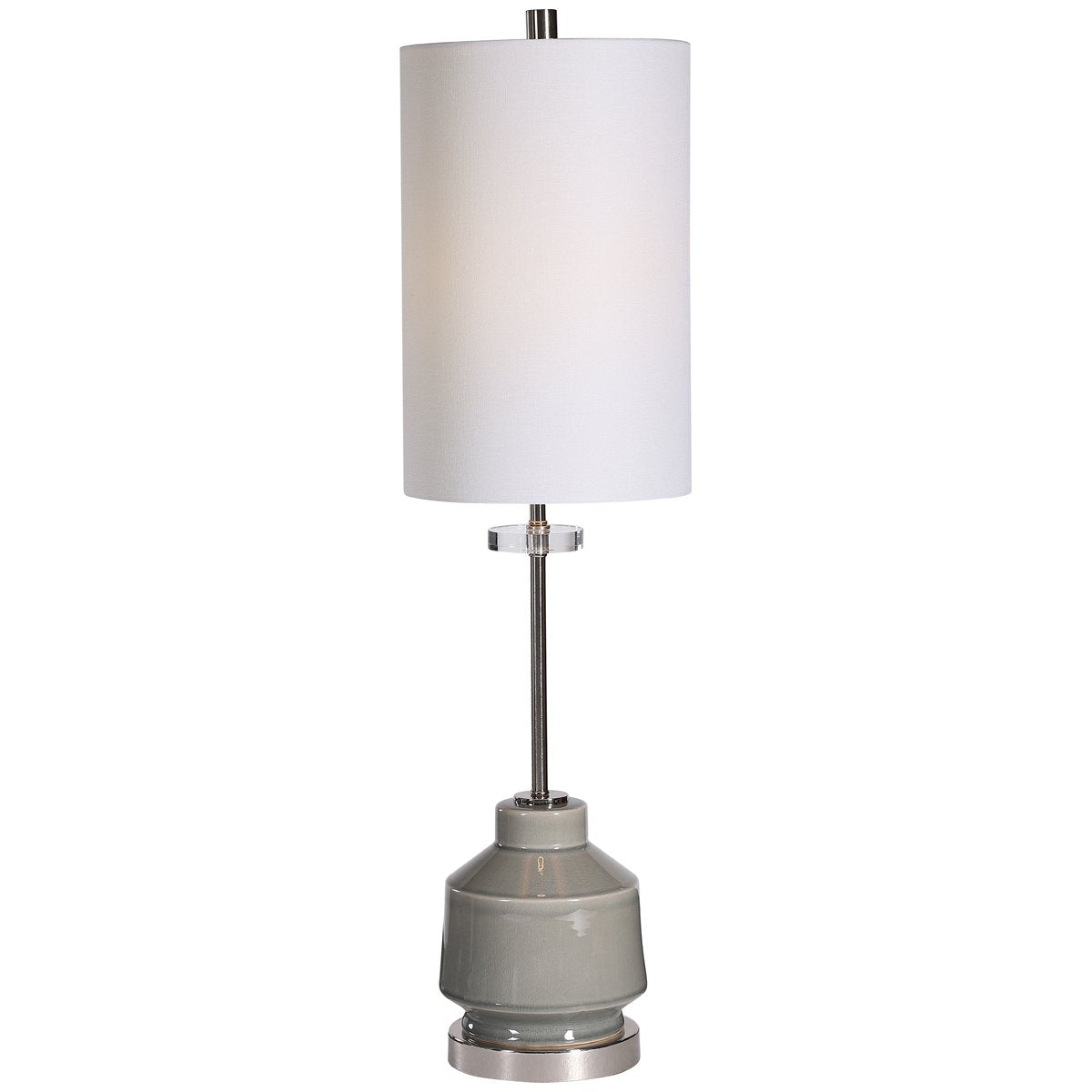 Uttermost Porter Warm Gray Buffet Lamp