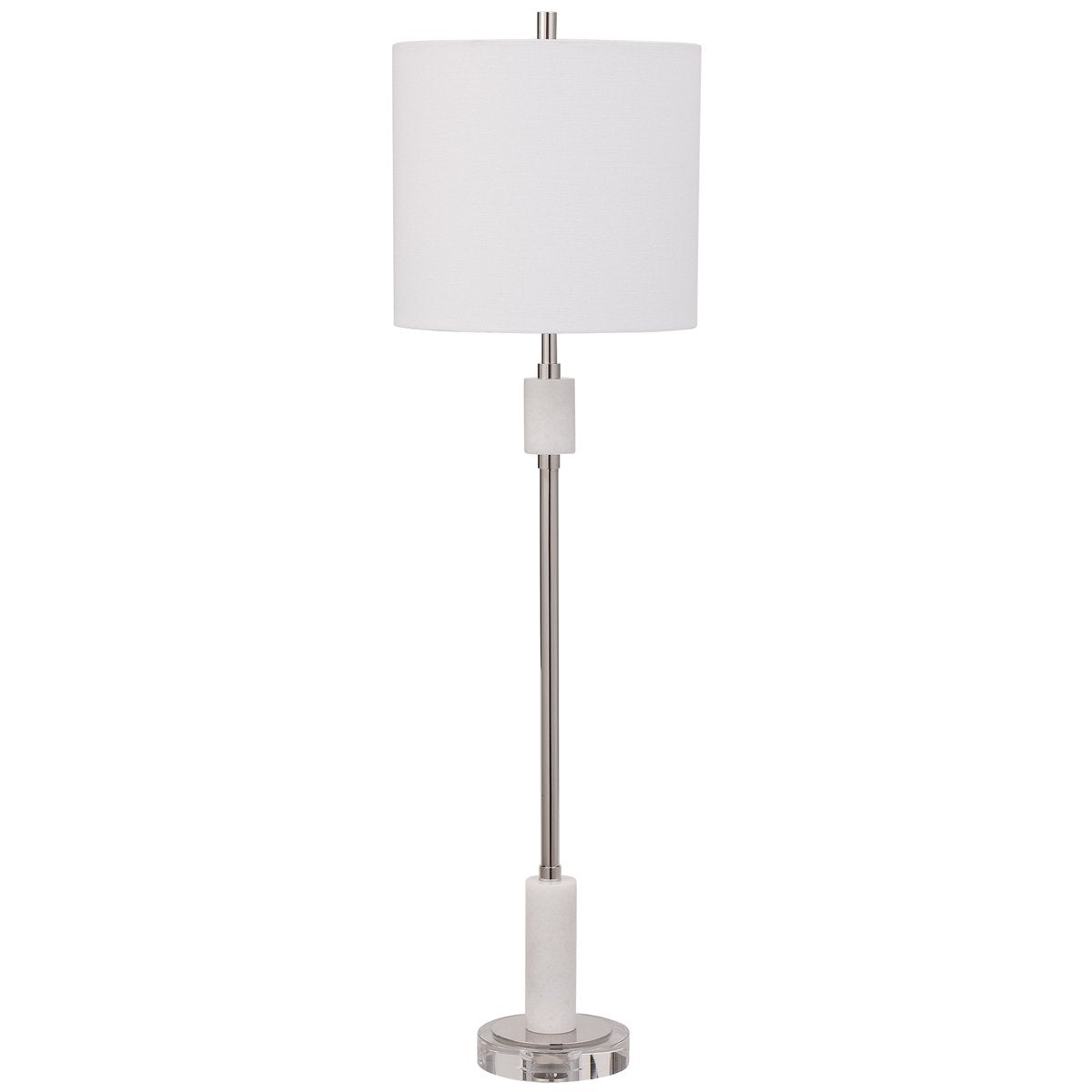 Uttermost Sussex Nickel Buffet Lamp