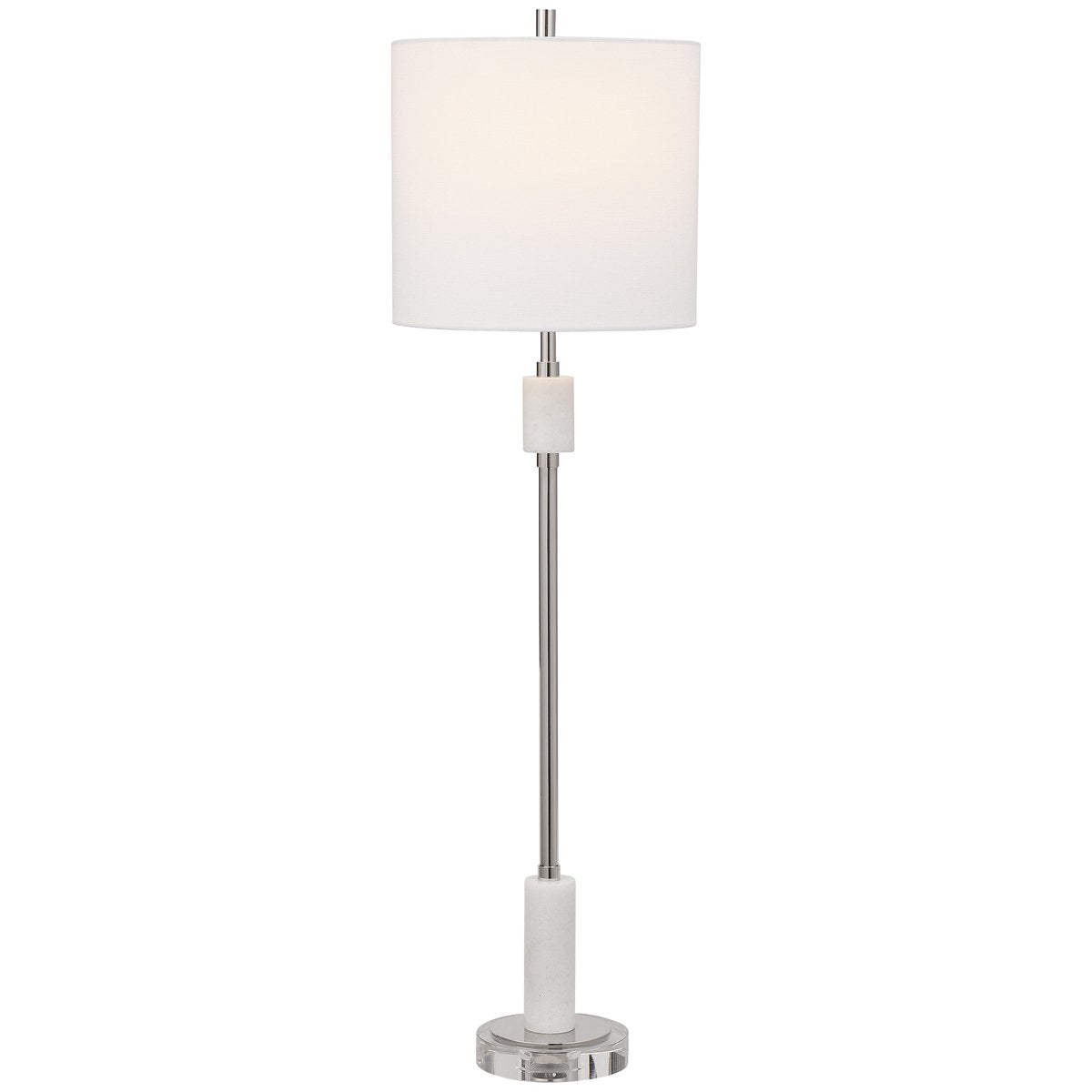 Uttermost Sussex Nickel Buffet Lamp