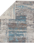 Jaipur Lavigne Rialto Abstract Blue Gray LVG04 Rug