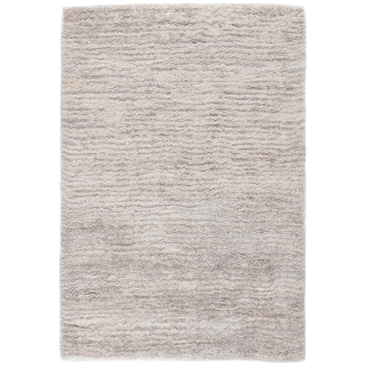 Jaipur Lyra Staves Stripes Light Gray Cream LYR05 Rug