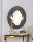 Uttermost Saul Round Mirror