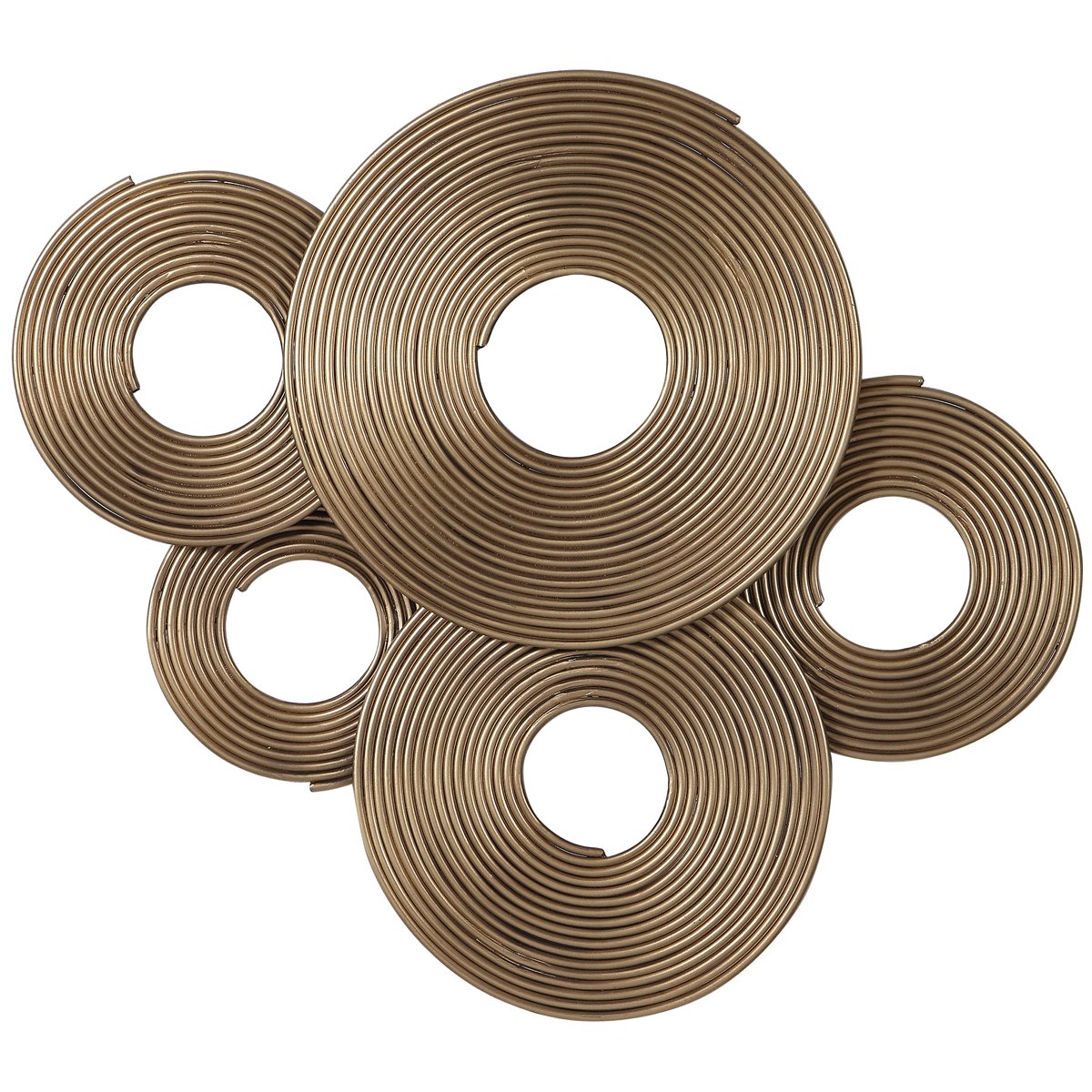 Uttermost Ahmet Gold Rings Wall Decor