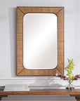 Uttermost Tahiti Rattan Mirror
