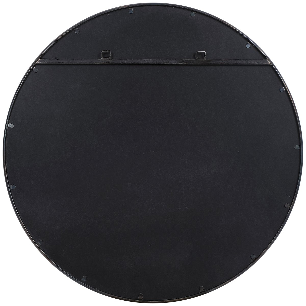 Uttermost Belham Round Iron Mirror