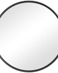 Uttermost Belham Round Iron Mirror
