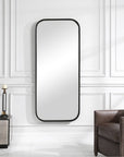 Uttermost Concord Black Tall Iron Mirror