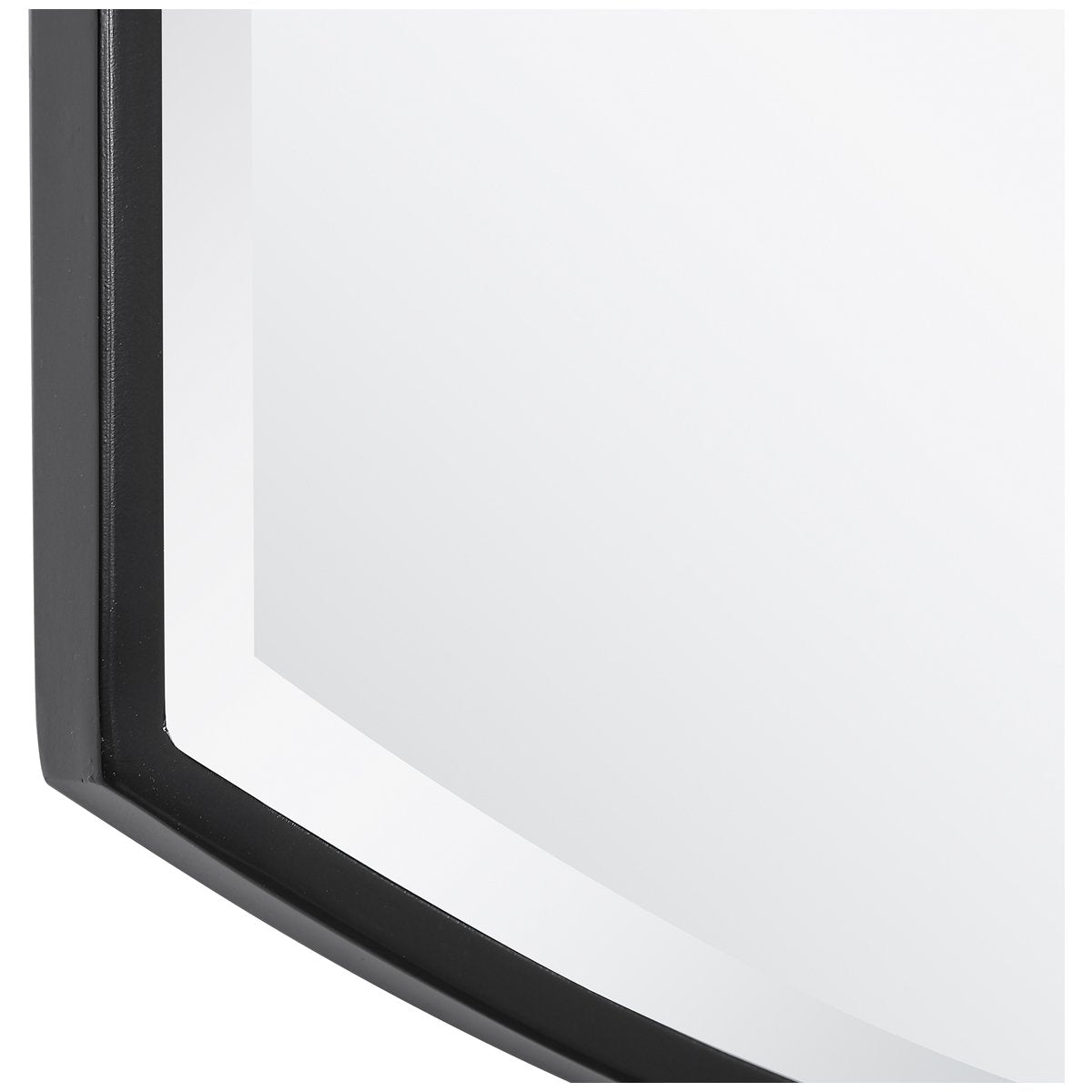 Uttermost Shield Shaped Iron Mirror