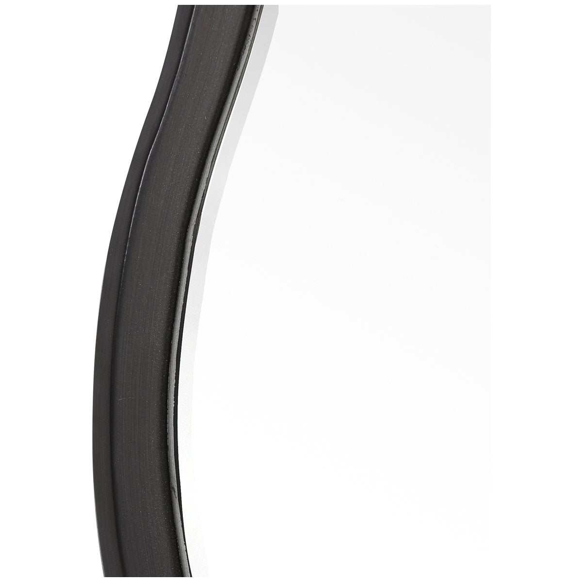 Uttermost Aneta Black Round Mirror