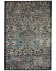 Jaipur Polaris Ansilar Medallion Floral Blue Gray POL26 Rug