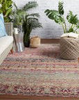 Jaipur Polaris Bodega Trellis Floral Multicolor Pink POL30 Rug