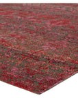 Jaipur Polaris Bodega Trellis Floral Red Taupe POL32 Rug