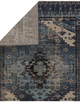 Jaipur Polaris Cicero Medallion Tribal Blue Gray POL39 Rug