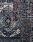 Jaipur Polaris Cicero Medallion Tribal Blue Gray POL39 Rug
