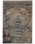 Jaipur Polaris Cicero Medallion Tribal Taupe Blue POL41 Rug