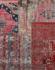 Jaipur Polaris Cicero Medallion Tribal Pink Blue POL44 Rug