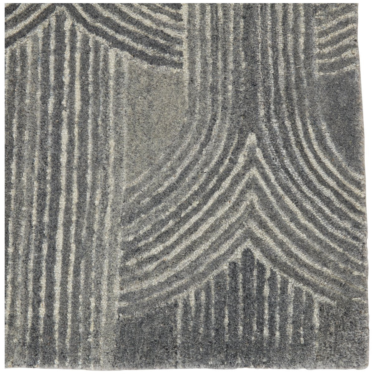 Jaipur Pathways by Verde Home Manhattan Trellis Gray PVH08 Rug