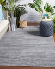 Jaipur Rebecca Limon Solid Gray Blue RBC11 Rug