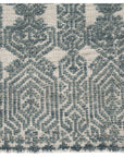 Jaipur Reign Abelle Medallion Geometric Teal Light Gray REI12 Rug