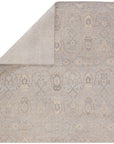 Jaipur Revolution Williamsburg Trellis Medallion Gray Beige REL11 Rug