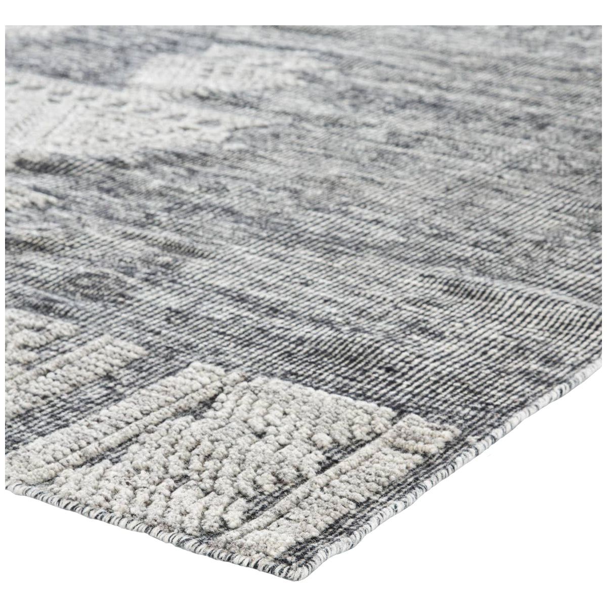 Jaipur Rize Torsby Geometric RIZ01 Black/Ivory Area Rug