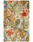 Jaipur Blue Petal Pusher Aqua Foam BL71 Area Rug