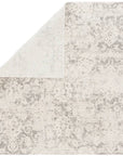 Jaipur Cirque Alonsa Abstract CIQ10 Gray/White Area Rug