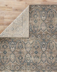 Jaipur Revolution Williamsburg Medallion REL06 Gray/Navy Area Rug