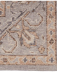 Jaipur Revolution Wyndham Trellis Oriental Light Gray Tan REL12 Rug