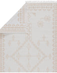 Jaipur Revelry Ollin Medallion Tribal White Cream RVR01 Rug