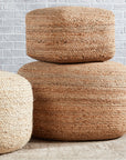 Jaipur Saba Mesa Solid Natural SAA14 Cylinder Pouf