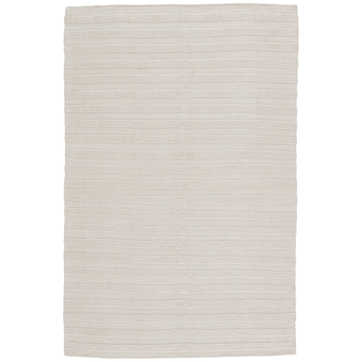 Jaipur Santa Barbara Miradero Stripes Textured Ivory SNB03 Rug