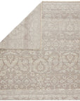 Jaipur Sonnette Ayres Floral Damask Taupe Gray SNN03 Rug