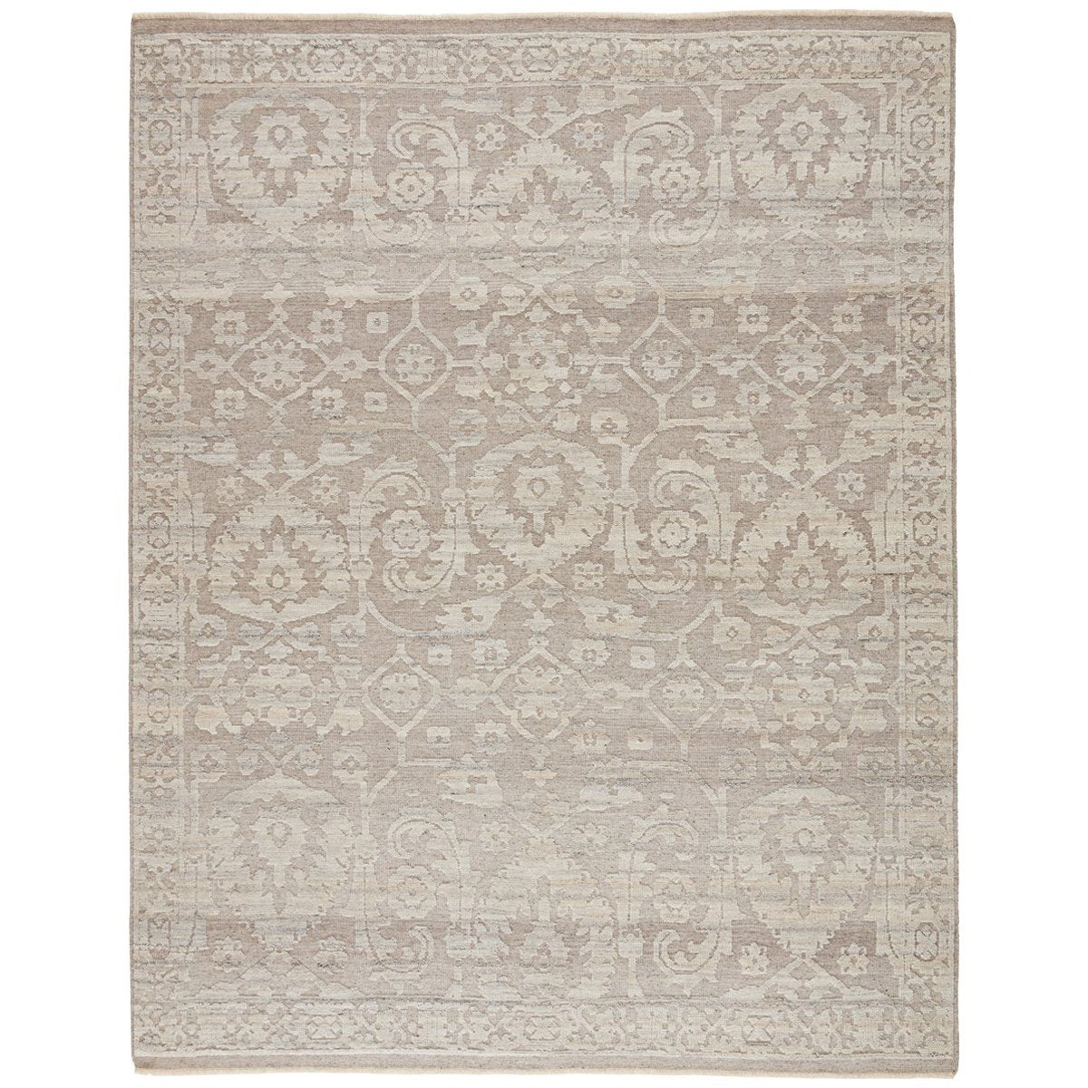 Jaipur Sonnette Ayres Floral Damask Taupe Gray SNN03 Rug