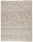 Jaipur Sonnette Ayres Floral Damask Taupe Gray SNN03 Rug