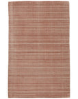 Jaipur Second Sunset Gradient Solid Stripes Dark Pink Cream SST06 Rug