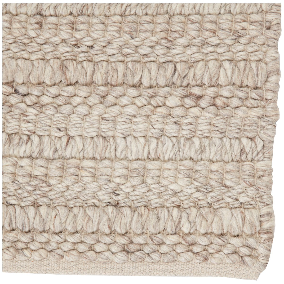 Jaipur Star Gaze Nebula Solid Stripes Beige Cream STG02 Rug