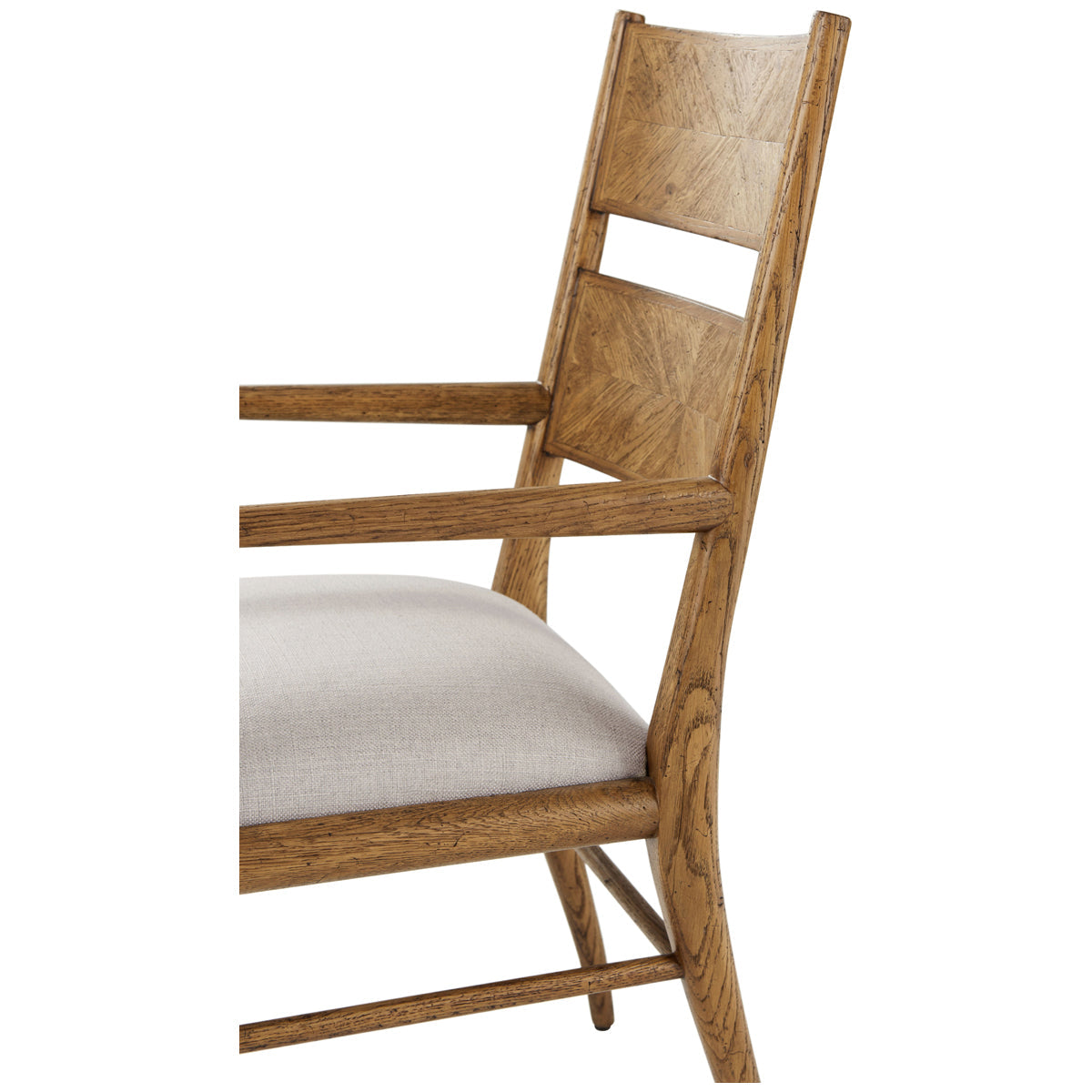 Theodore Alexander Nova Dining Arm Chair, Set of 2