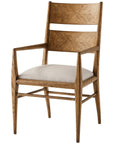 Theodore Alexander Nova Dining Arm Chair, Set of 2