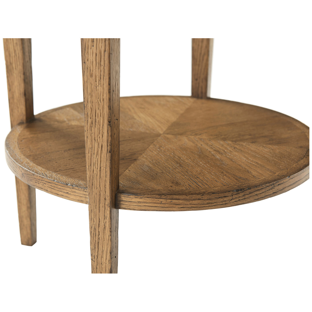 Theodore Alexander Nova Two-Tiered Round Side Table