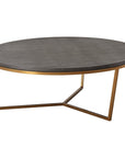 Theodore Alexander Fisher Round Cocktail Table