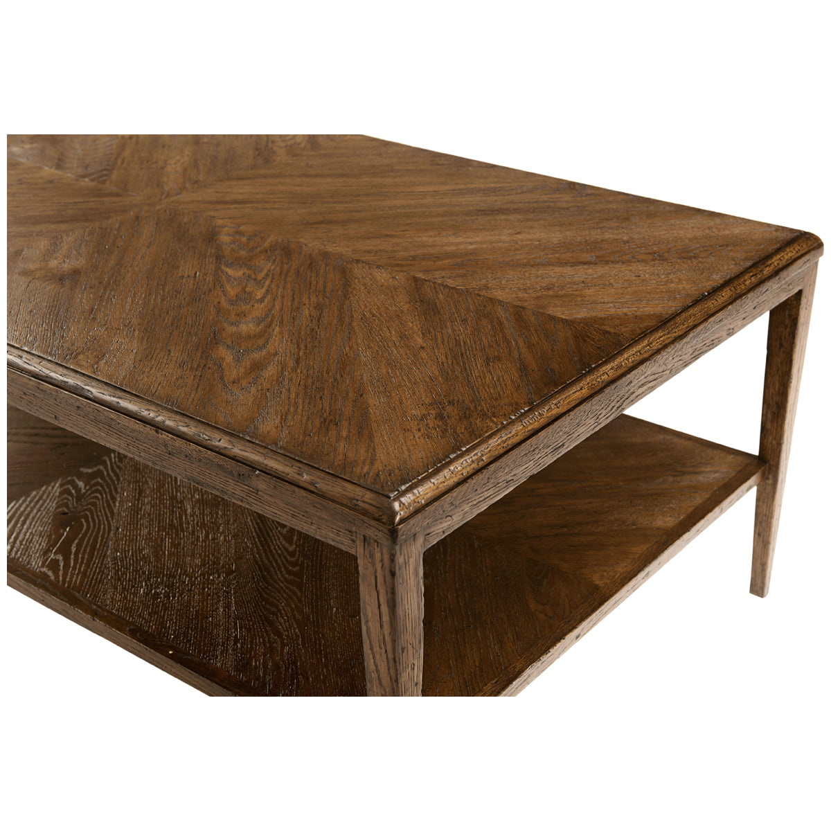 Theodore Alexander Nova Undertier Shelf Cocktail Table
